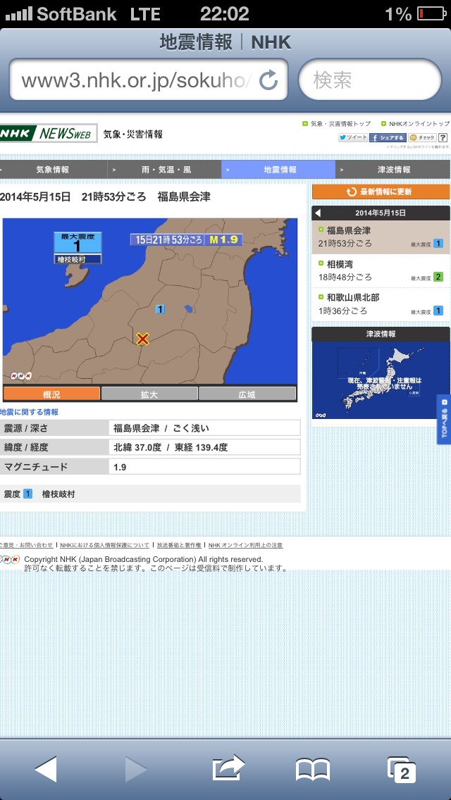 No.45408-1 地震前兆