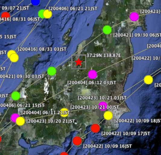 No.45781-1 地震前兆